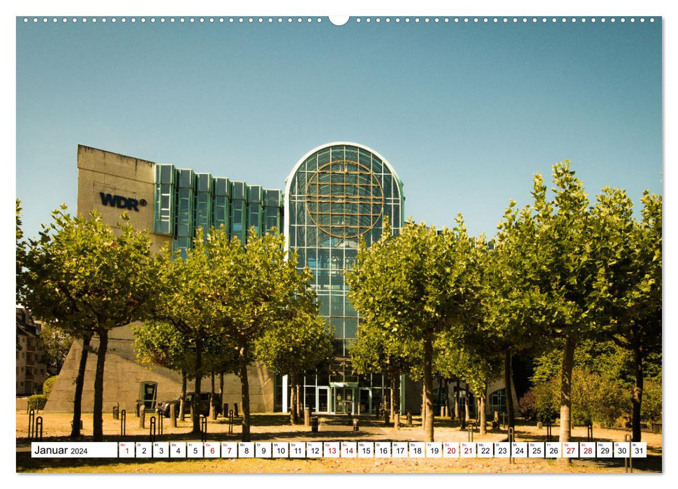 Düsseldorf Medienhafen (CALVENDO Wandkalender 2024)