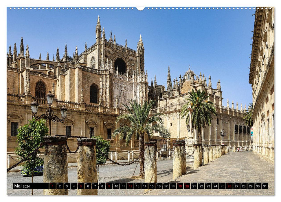 Sevilla, eine der schönsten Städte der Welt (CALVENDO Wandkalender 2024)