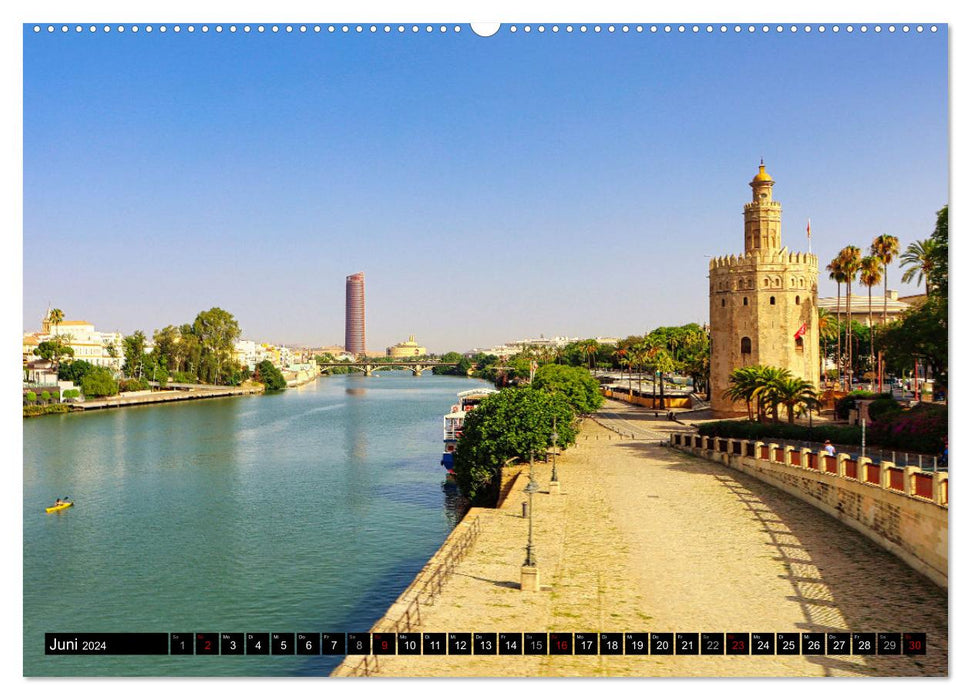 Sevilla - Traumziel in Andalusien (CALVENDO Wandkalender 2024)