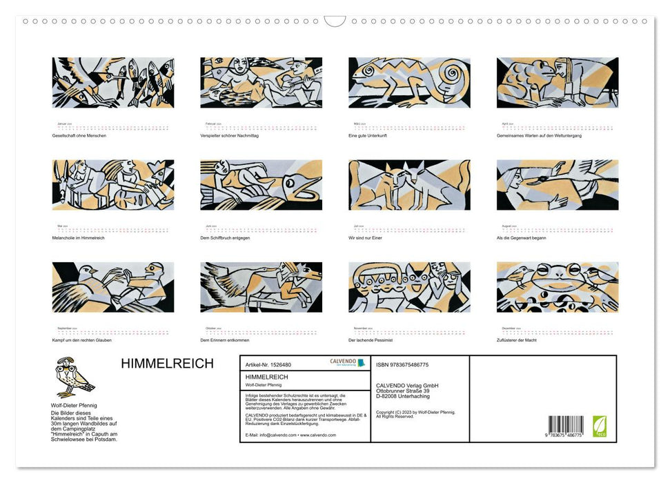 Himmelreich (CALVENDO Wandkalender 2024)