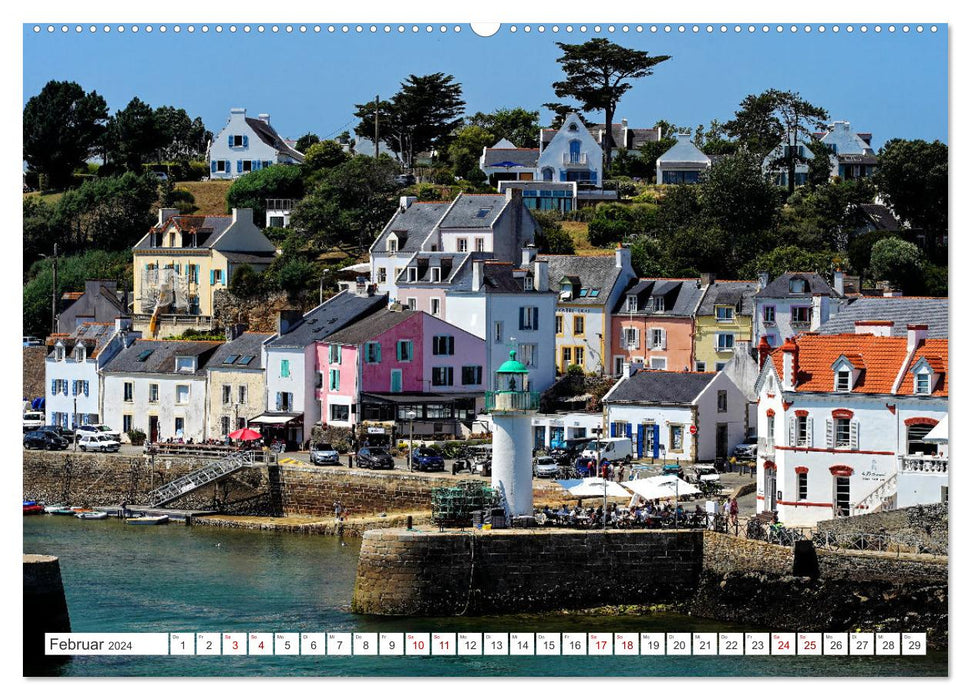 Belle Ile en Mer - Ein bretonisches Paradies (CALVENDO Premium Wandkalender 2024)