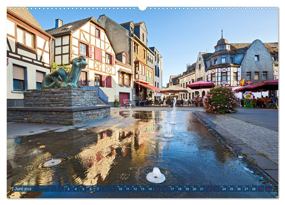 Destination désirée Moselle (calendrier mural CALVENDO 2024) 