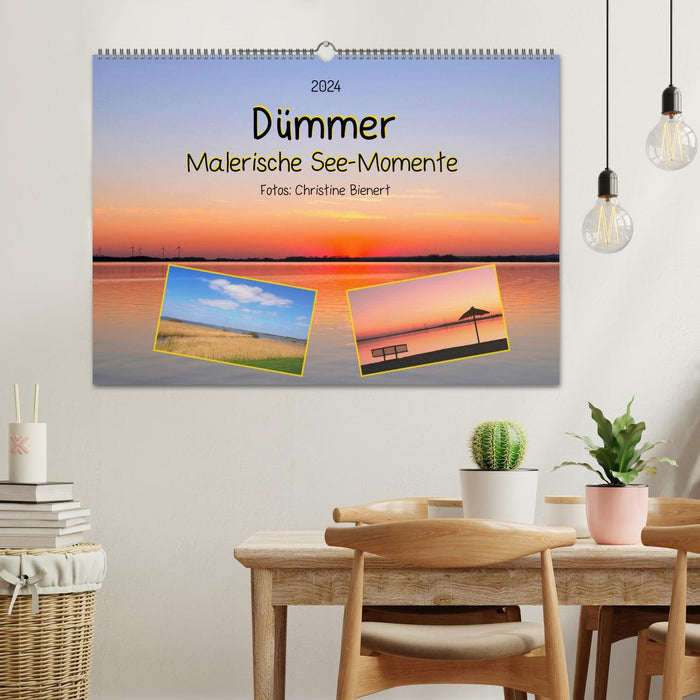Dümmer, Malerische See-Momente (CALVENDO Wandkalender 2024)