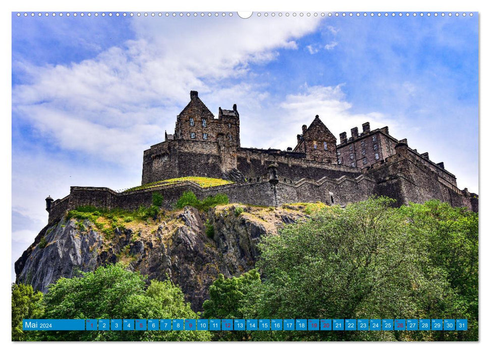 Postkartenmotive aus Edinburgh (CALVENDO Premium Wandkalender 2024)