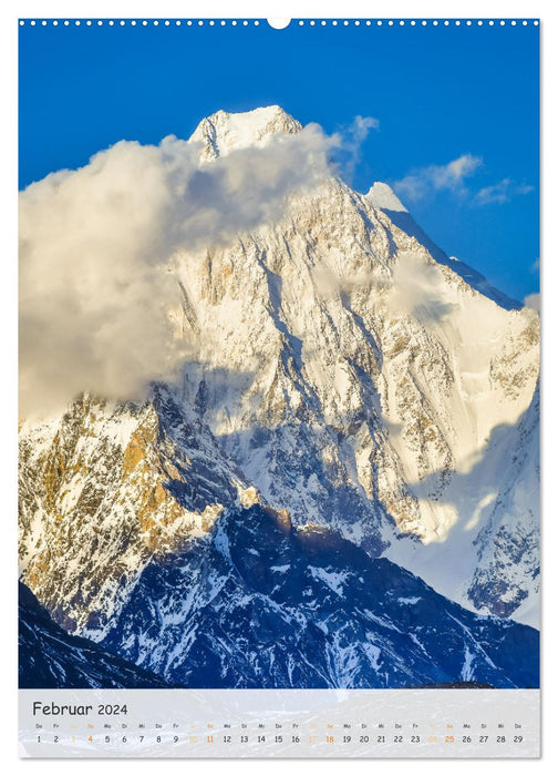 Bergriesen des Karakorum (CALVENDO Wandkalender 2024)