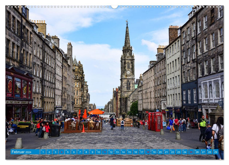 Postkartenmotive aus Edinburgh (CALVENDO Wandkalender 2024)