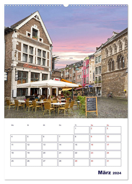 Zauberhaftes Aachen (CALVENDO Premium Wandkalender 2024)