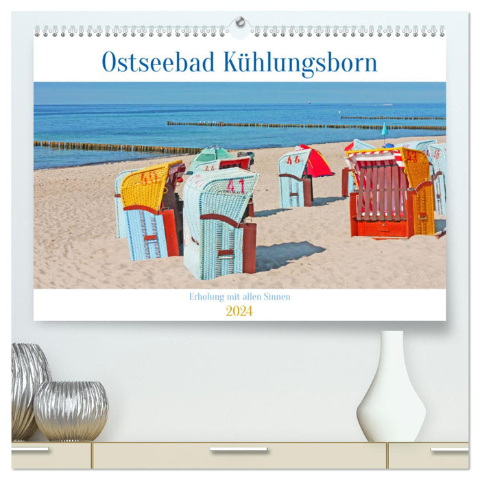 Ostseebad Kühlungsborn. Erholung mit allen Sinnen (CALVENDO Premium Wandkalender 2024)