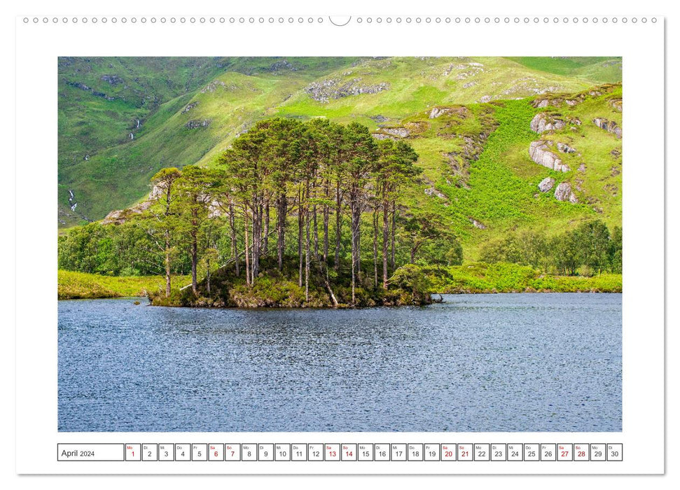 Schottland - eine Rundreise (CALVENDO Wandkalender 2024)