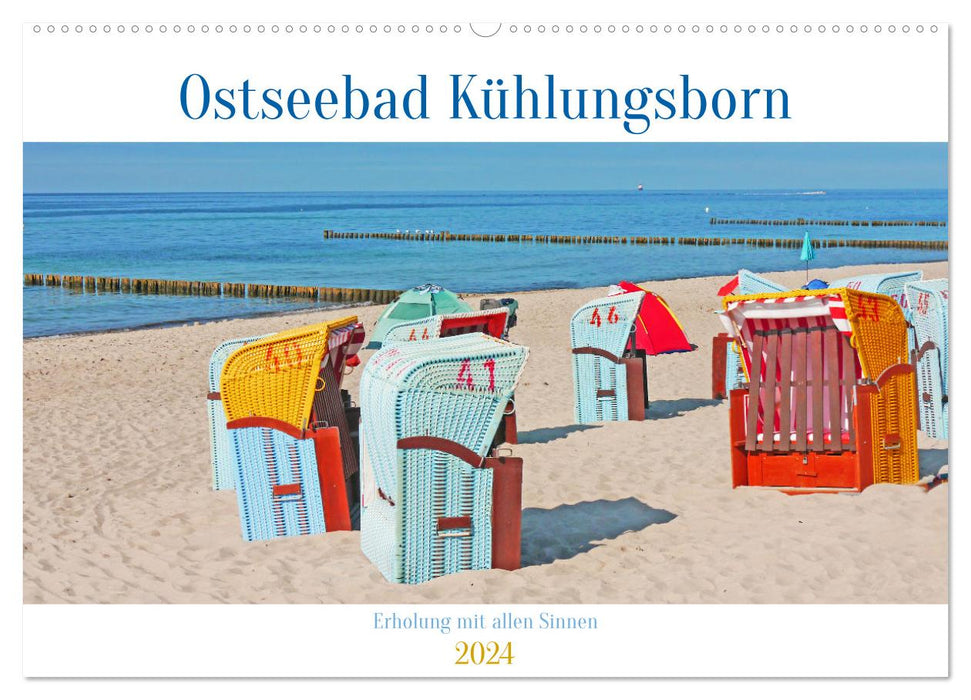 Ostseebad Kühlungsborn. Erholung mit allen Sinnen (CALVENDO Wandkalender 2024)