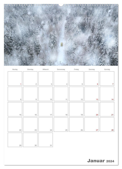 Vanlife Jahresplaner (CALVENDO Wandkalender 2024)