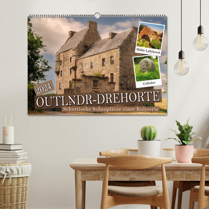 Outlndr-Drehorte (CALVENDO Wandkalender 2024)
