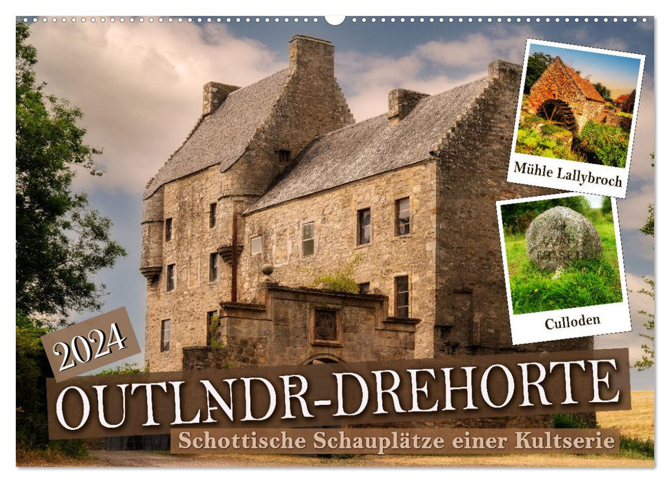 Outlndr-Drehorte (CALVENDO Wandkalender 2024)