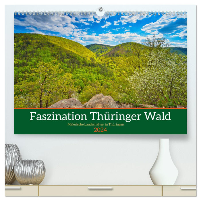 The fascination of the Thuringian Forest (CALVENDO Premium Wall Calendar 2024) 