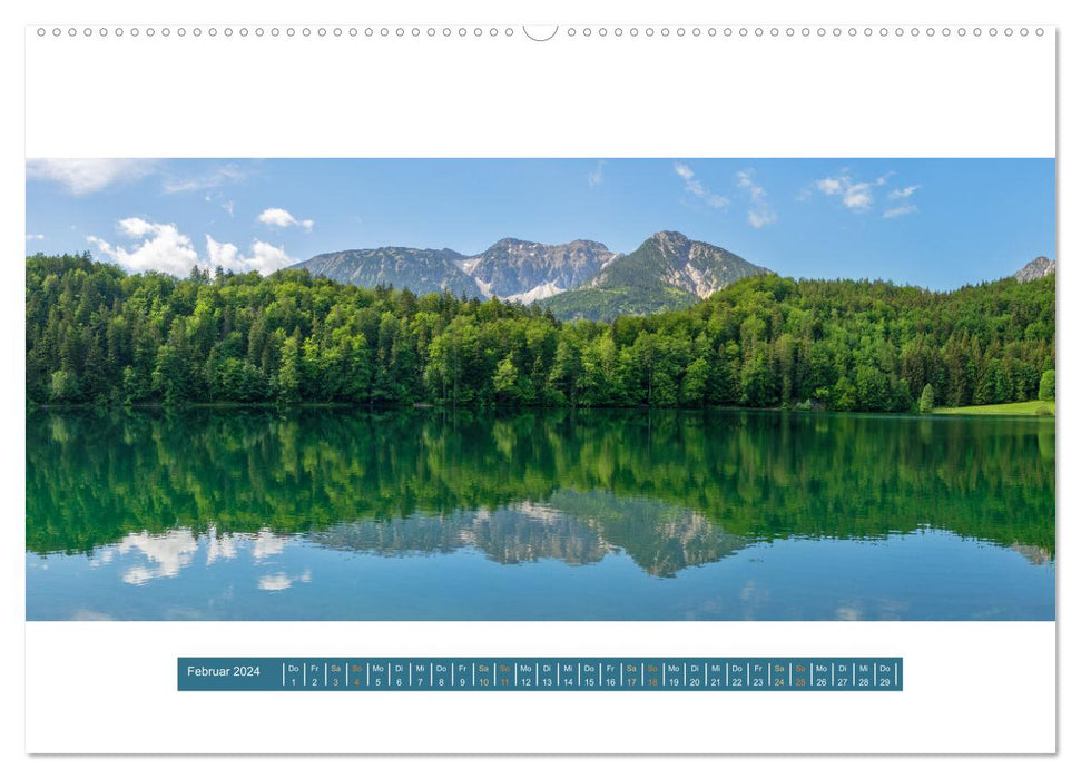 Fantastische Alpenlandschaften (CALVENDO Premium Wandkalender 2024)