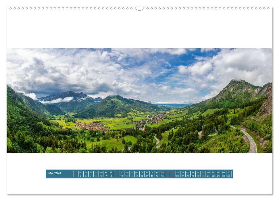 Fantastische Alpenlandschaften (CALVENDO Premium Wandkalender 2024)