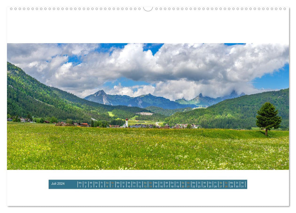 Fantastic Alpine landscapes (CALVENDO Premium Wall Calendar 2024) 