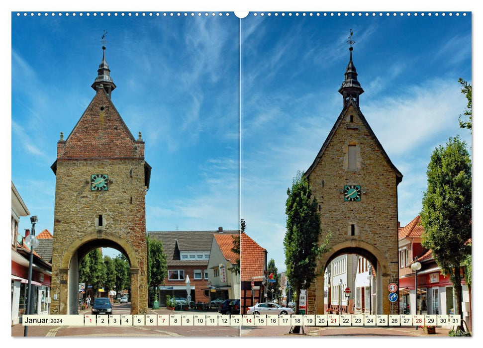 Joint community of Fürstenau (CALVENDO Premium Wall Calendar 2024) 