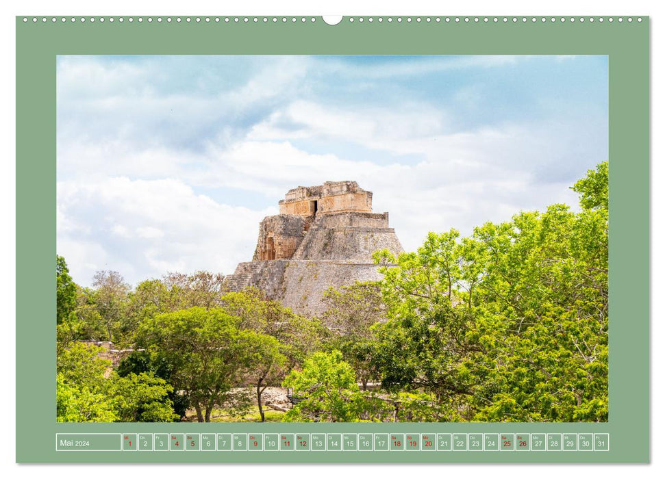 Mayan Ruins Mexico (CALVENDO Premium Wall Calendar 2024) 