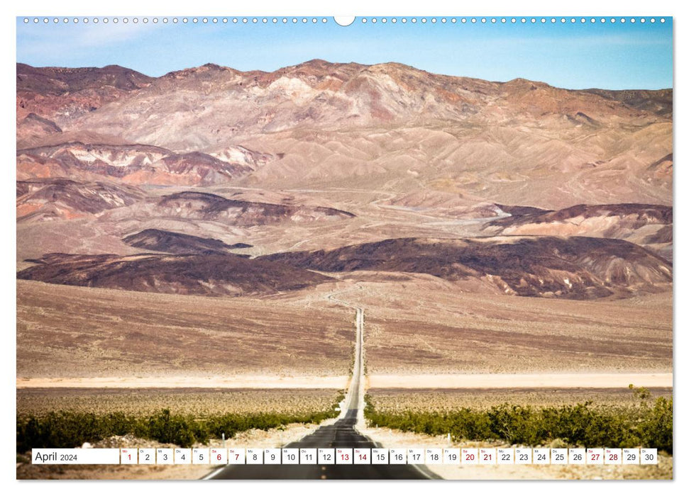USA: Landschaften der Weststaaten (CALVENDO Premium Wandkalender 2024)
