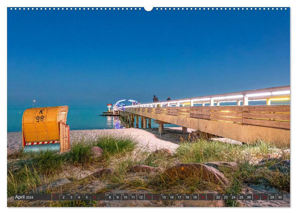 Ostseebäder an der Lübecker Bucht (CALVENDO Premium Wandkalender 2024)