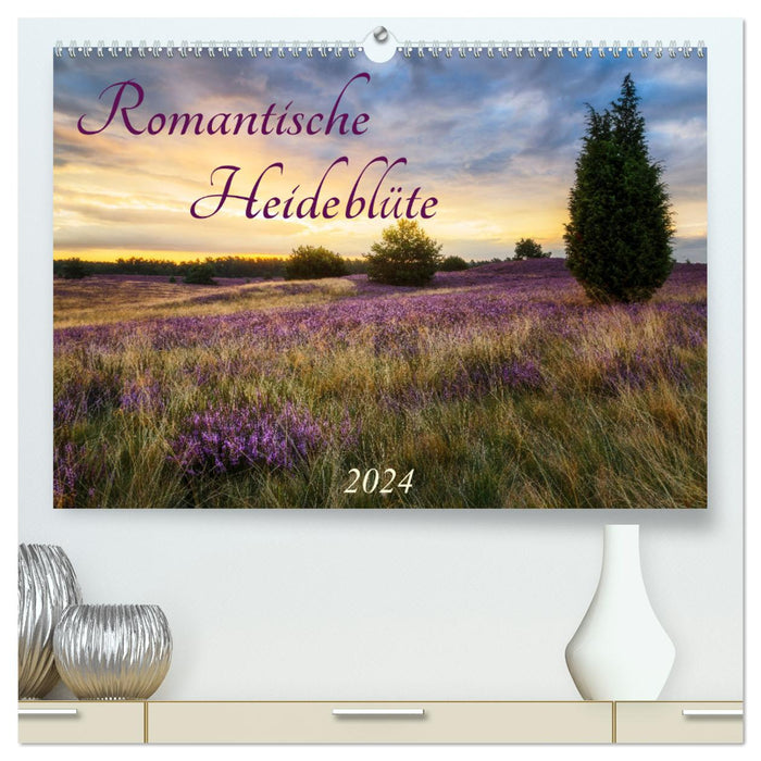 Romantische Heideblüte (CALVENDO Premium Wandkalender 2024)