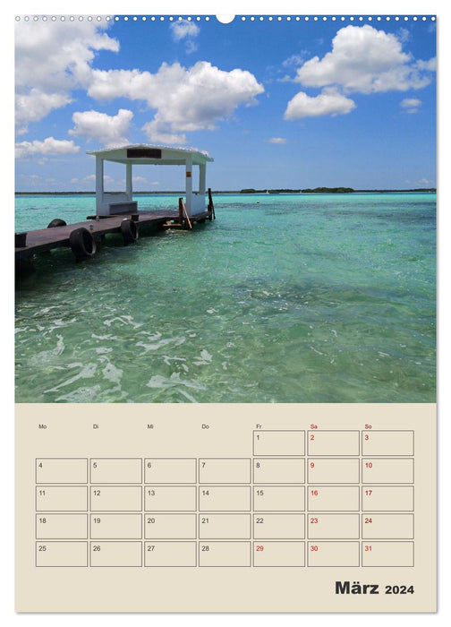 Mexico Yucatán Appointment Planner (CALVENDO Premium Wall Calendar 2024) 