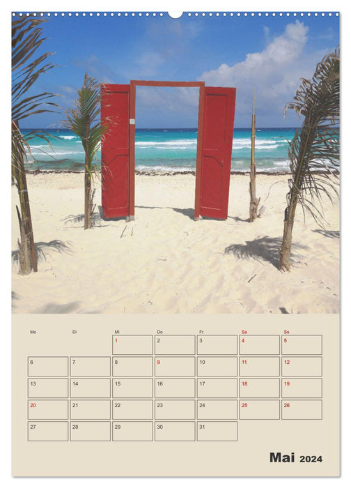 Mexico Yucatán Appointment Planner (CALVENDO Premium Wall Calendar 2024) 