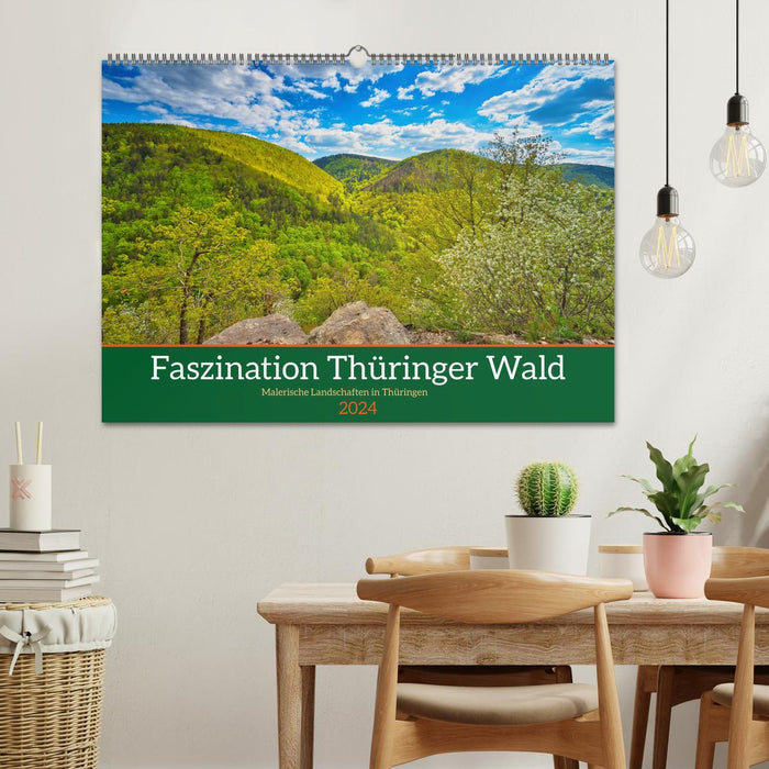 Faszination Thüringer Wald (CALVENDO Wandkalender 2024)