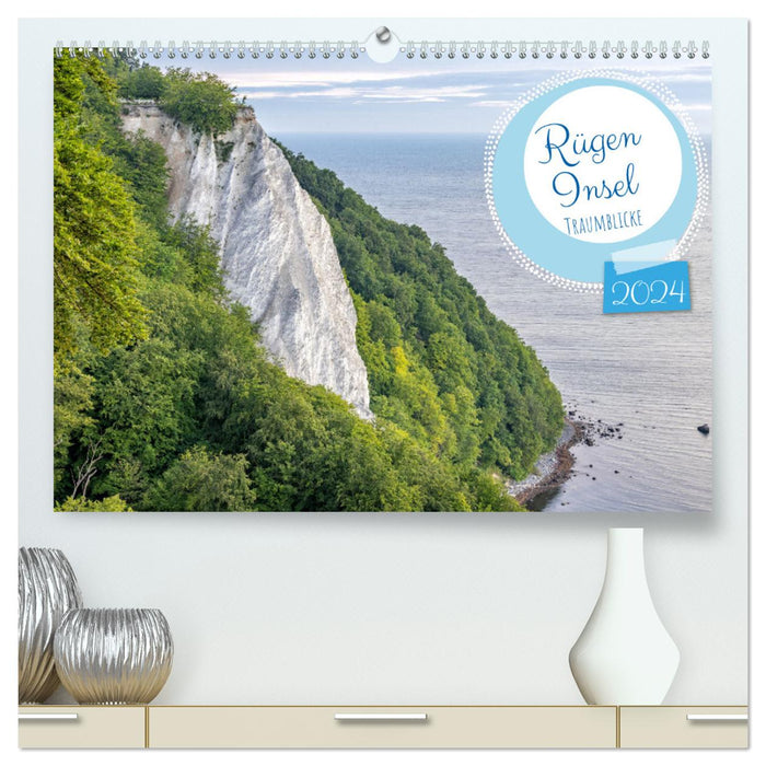 Rügen - Inseltraumblicke (CALVENDO Premium Wandkalender 2024)
