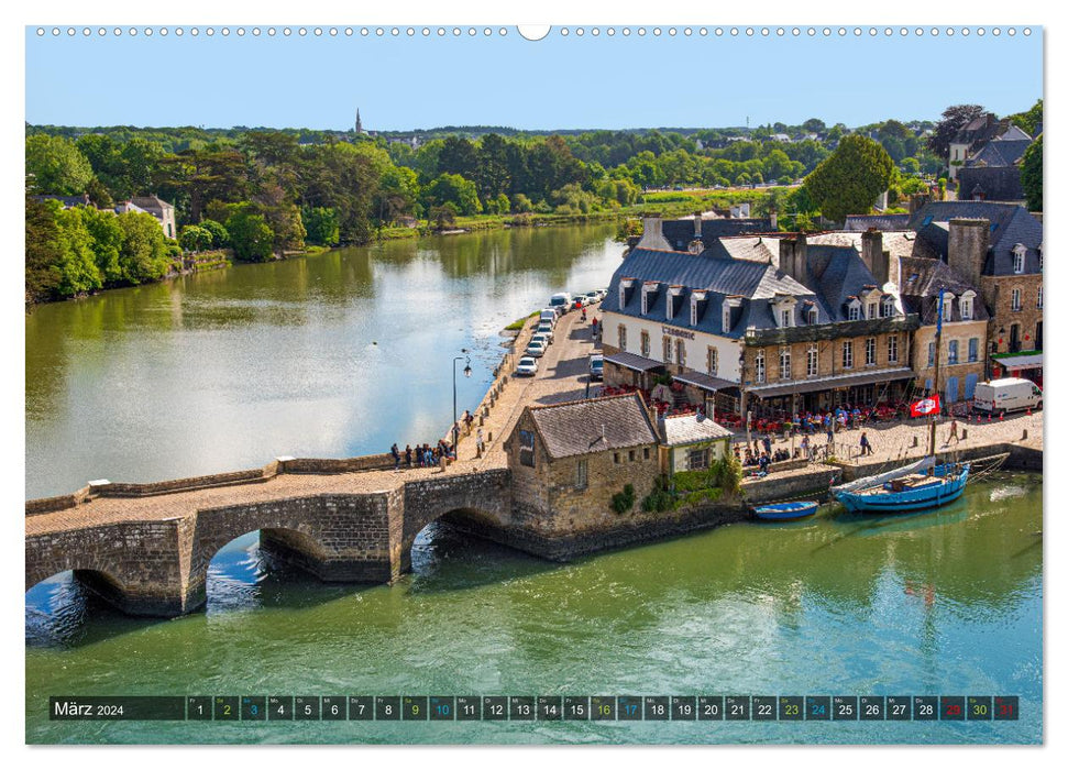 Zauberhafte Bretagne (CALVENDO Premium Wandkalender 2024)