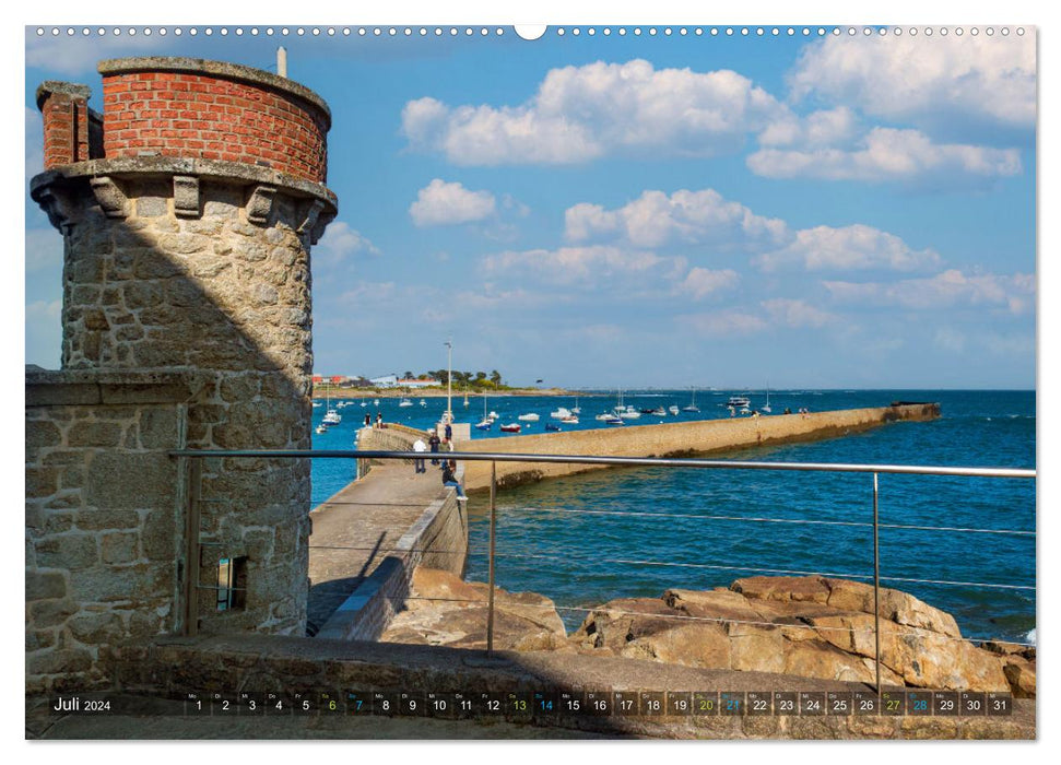 Zauberhafte Bretagne (CALVENDO Premium Wandkalender 2024)