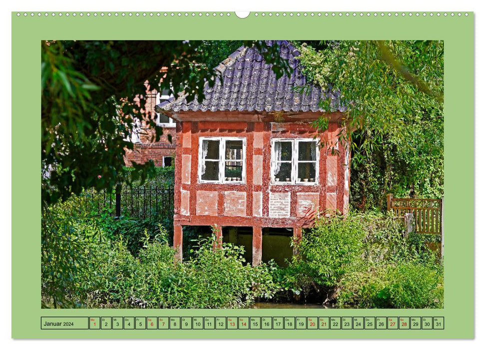 Faszination Stadtpark Odense (CALVENDO Premium Wandkalender 2024)