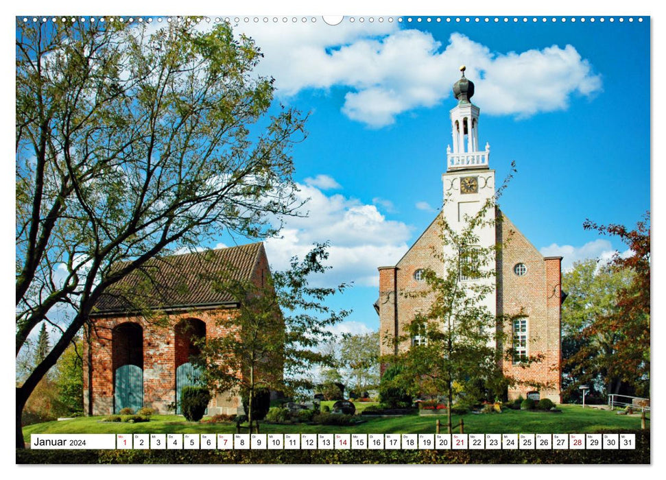 Erholungsort Schortens (CALVENDO Premium Wandkalender 2024)