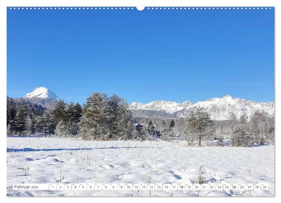 Malerisches Seefeld in Tirol (CALVENDO Premium Wandkalender 2024)