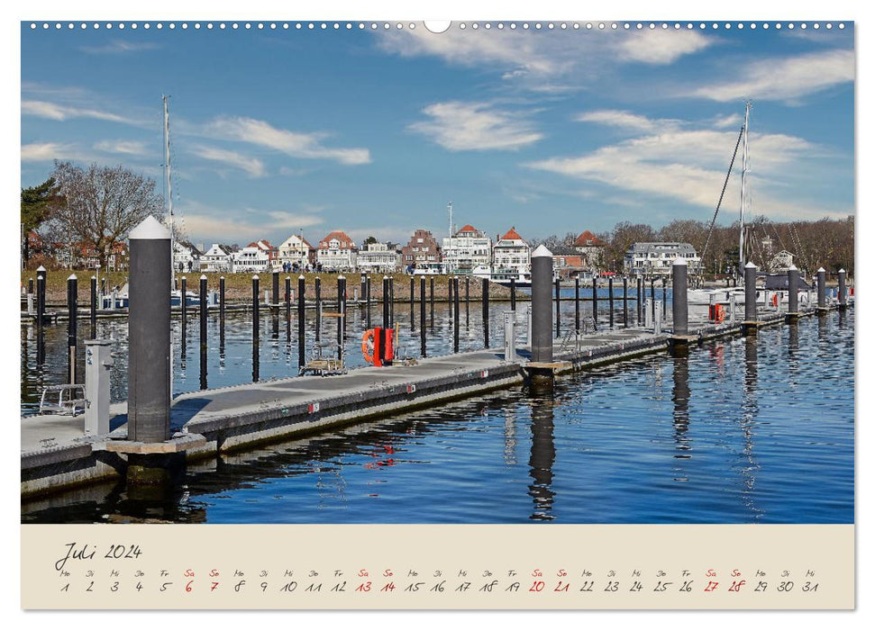 Lovable Travemüde (CALVENDO Premium Wall Calendar 2024) 