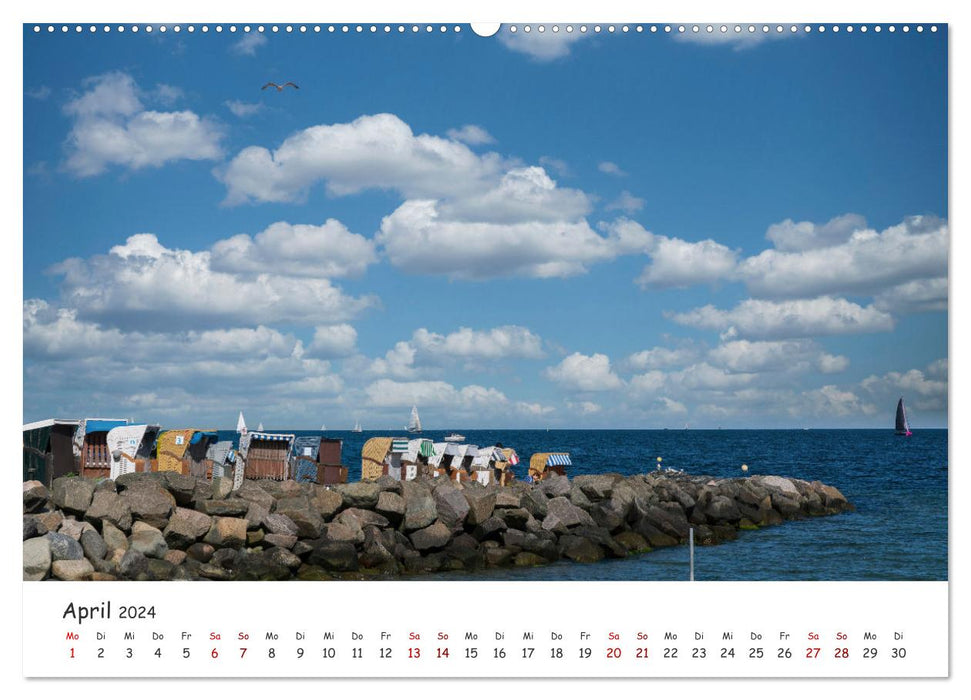 Enjoy the Kiel Fjord (CALVENDO Premium Wall Calendar 2024) 