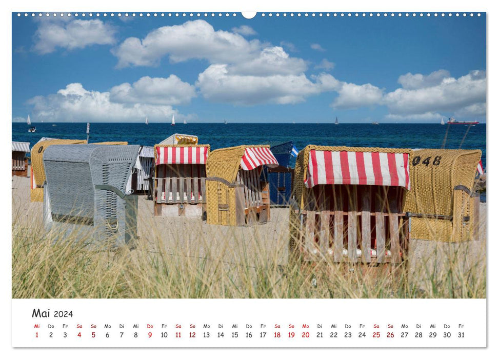 Kieler Förde genießen (CALVENDO Premium Wandkalender 2024)