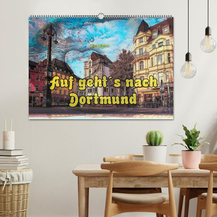 Allons à Dortmund (Calendrier mural CALVENDO 2024) 