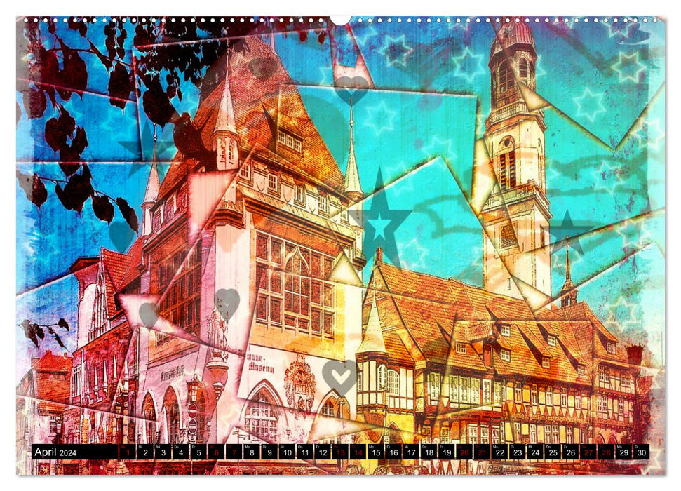 Viele Grüsse aus Celle (CALVENDO Wandkalender 2024)