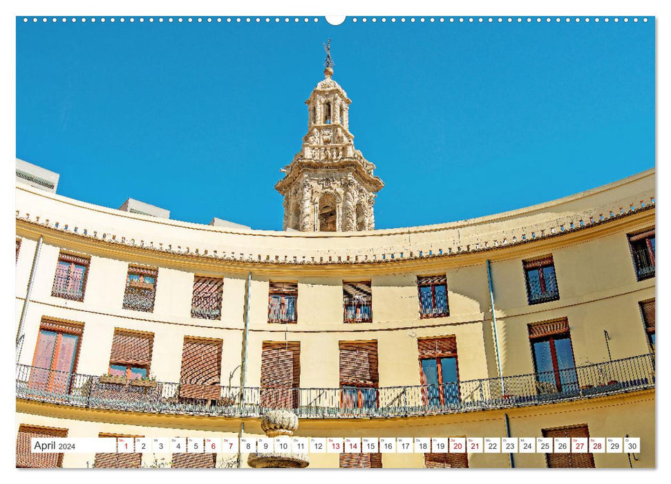 Valencia - Stadt mit besonderem Zauber (CALVENDO Premium Wandkalender 2024)