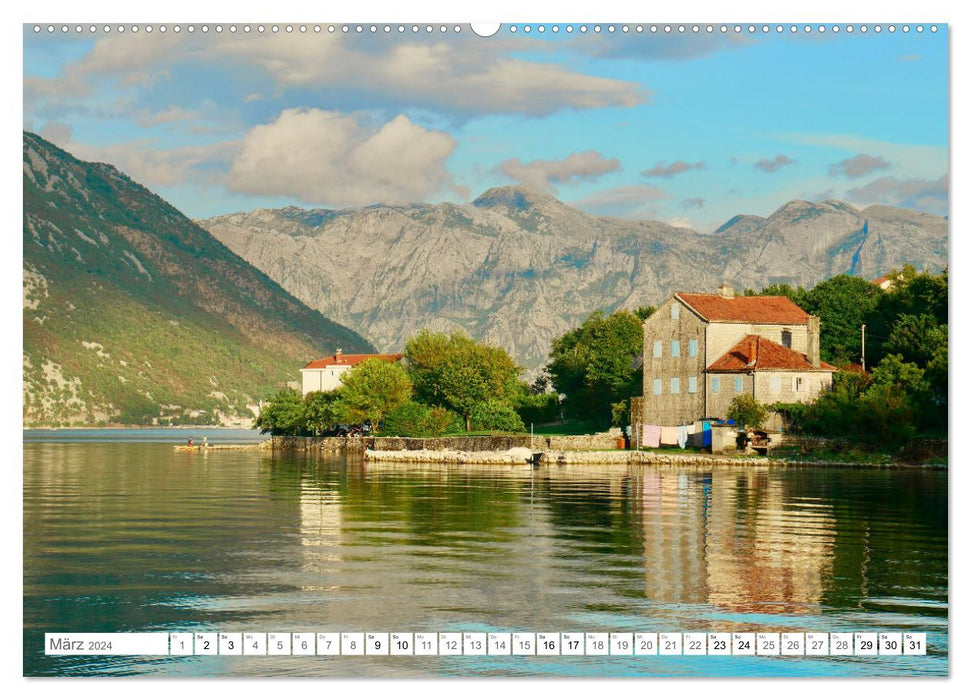 Mit dem Campervan über den Balkan (CALVENDO Premium Wandkalender 2024)