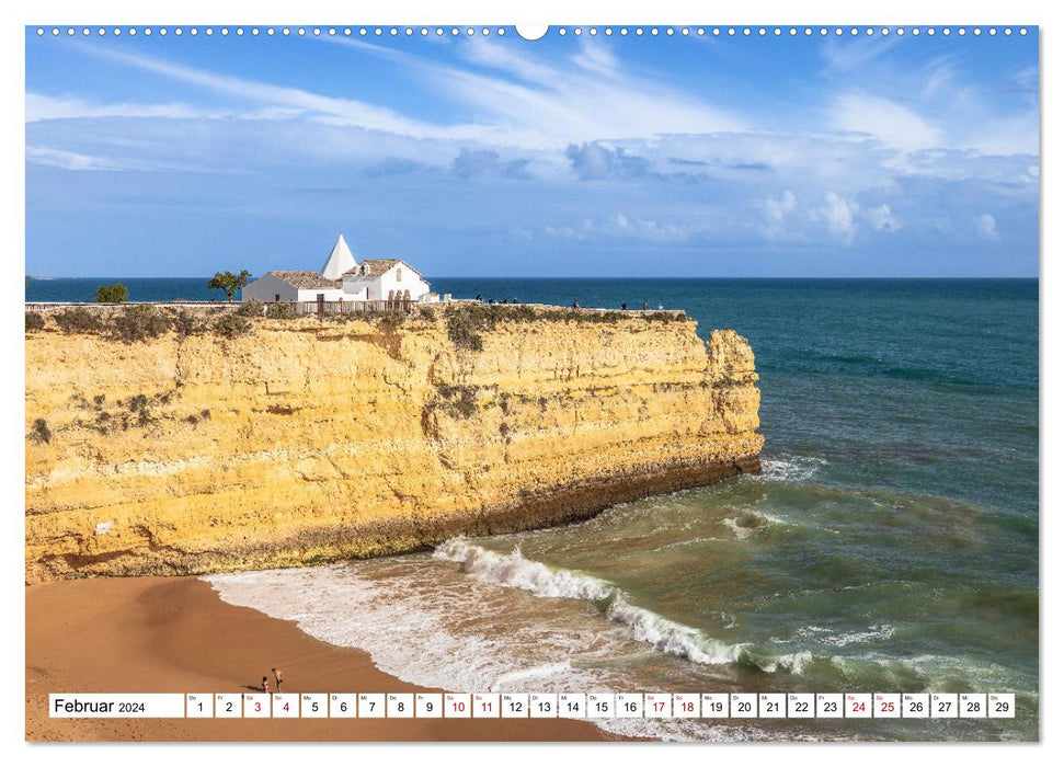 Algarve - Les paysages côtiers pittoresques du Portugal (Calendrier mural CALVENDO 2024) 