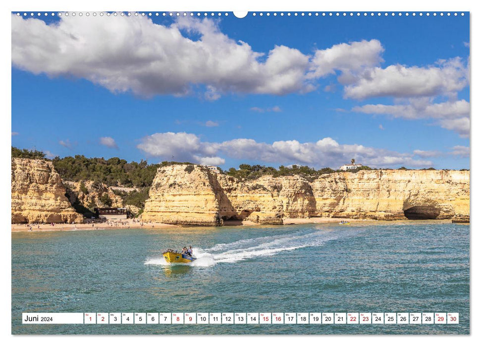Algarve - Les paysages côtiers pittoresques du Portugal (Calendrier mural CALVENDO 2024) 