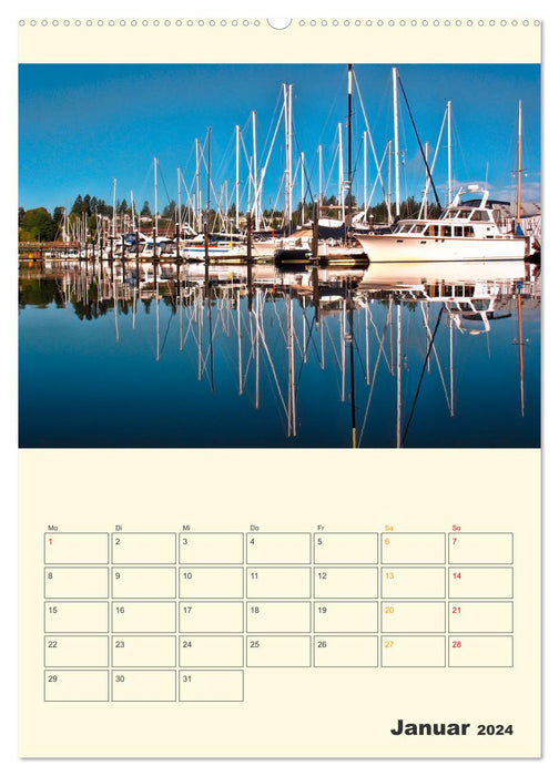 Sailing to the horizon (CALVENDO Premium Wall Calendar 2024) 