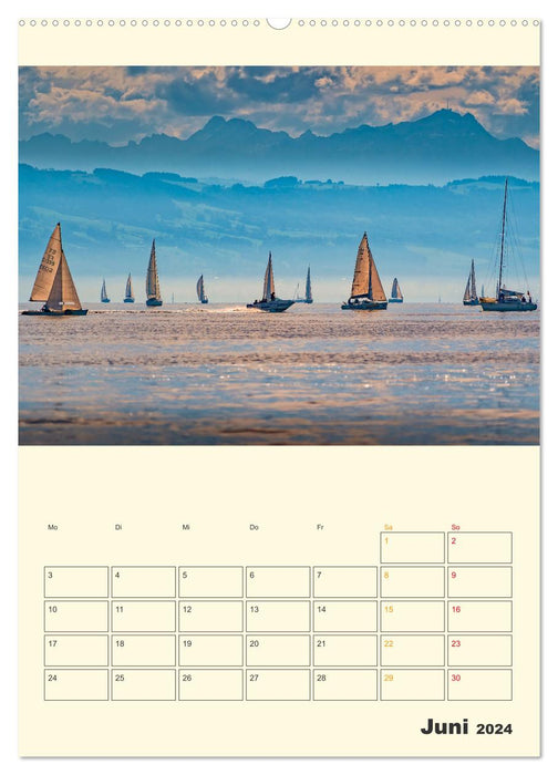 Segeln bis zum Horizont (CALVENDO Premium Wandkalender 2024)