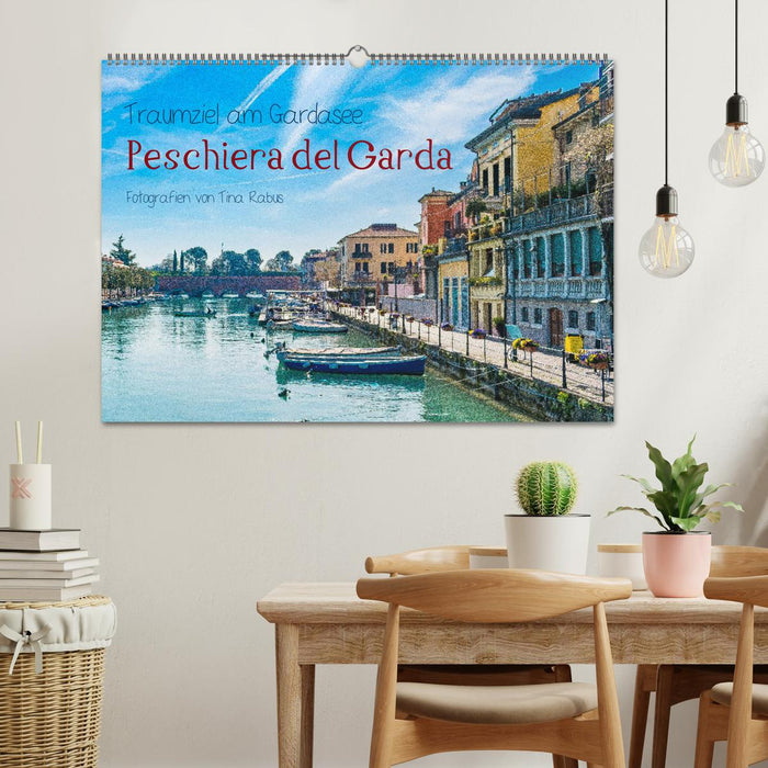 Destination de rêve sur le lac de Garde. Peschiera del Garda (Calendrier mural CALVENDO 2024) 