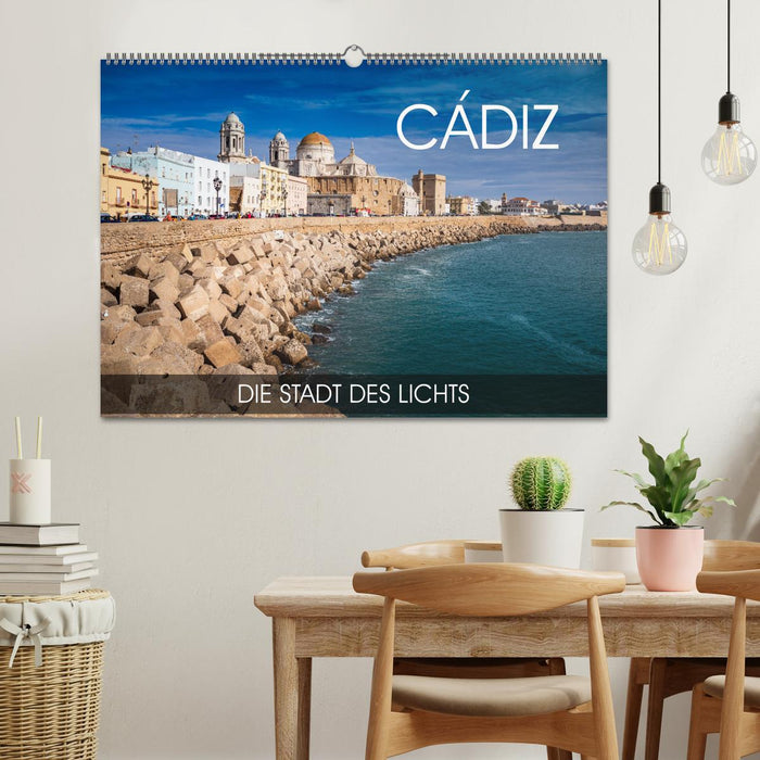 Cadix - la ville lumière (calendrier mural CALVENDO 2024) 
