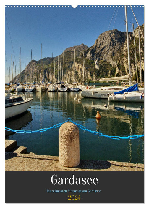 Gardasee - Die schönsten Momente am Gardasee (CALVENDO Wandkalender 2024)