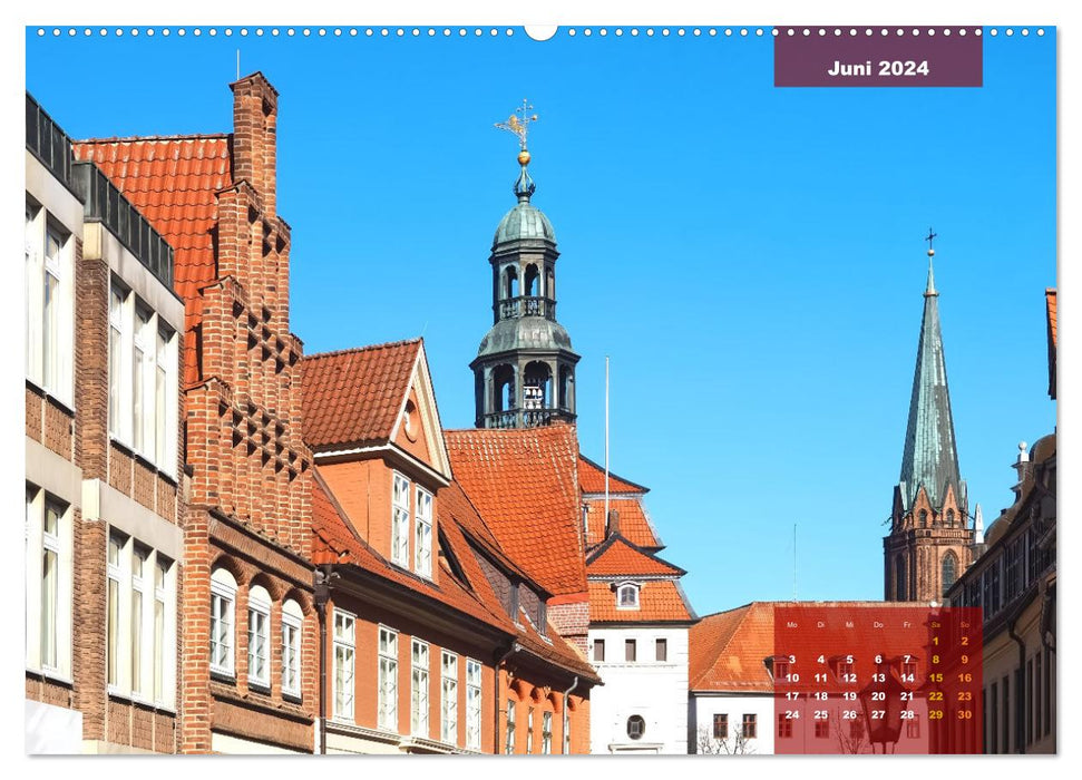 Handwerkskunst im hübschen Lüneburg (CALVENDO Premium Wandkalender 2024)